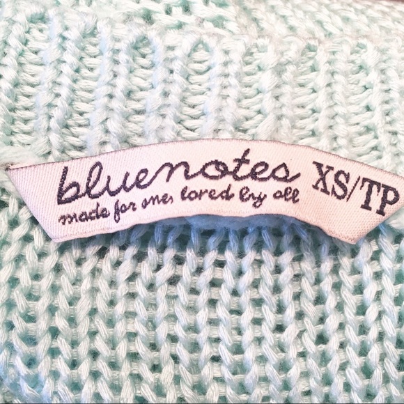 🌸Bluenotes Mint Green  Sweatet - Picture 3 of 5